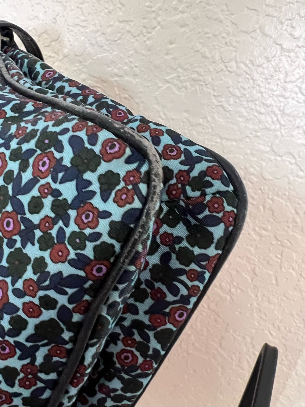 Coach Crossbody Shoulder Bag Blue Floral Pattern🩷💥 - Picture 5 of 9